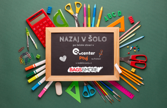 Nazaj v šolo z Bags & More!