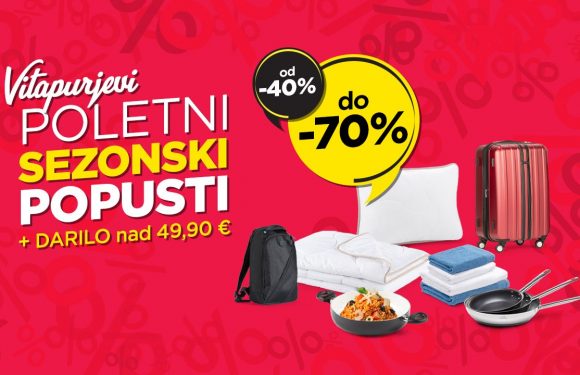 poletni sezonski popusti v vitapurju