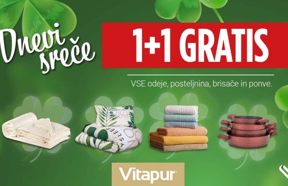VITAPURJEVI DNEVI SREČE!