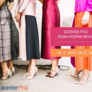 Velika modna revija v Qcentru Ptuj