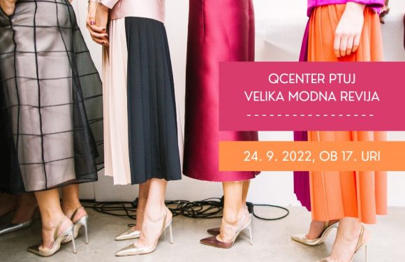 Velika modna revija v Qcentru Ptuj