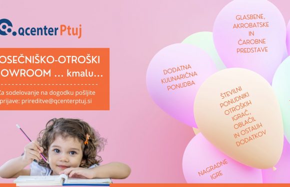 Jesen, polna novosti v Qcentru Ptuj