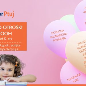 Vse za mamice in otroke – v nakupovalnem središču Qcenter Ptuj