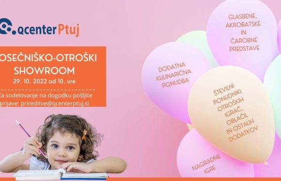 Vse za mamice in otroke – v nakupovalnem središču Qcenter Ptuj