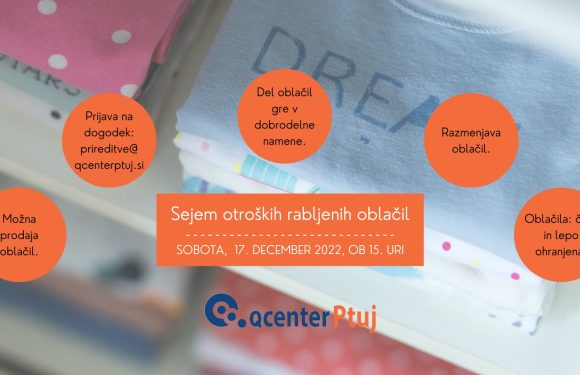 Igrivo in praznično vzdušje v Qcentru Ptuj