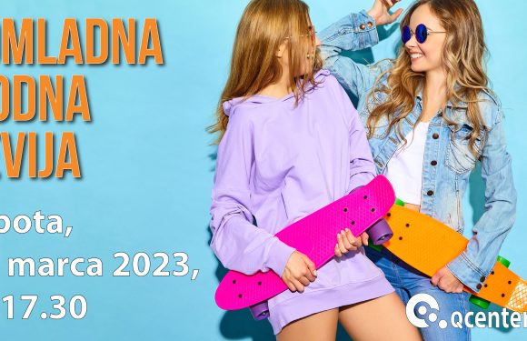 Pomladni modni spektakel v Qcentru Ptuj