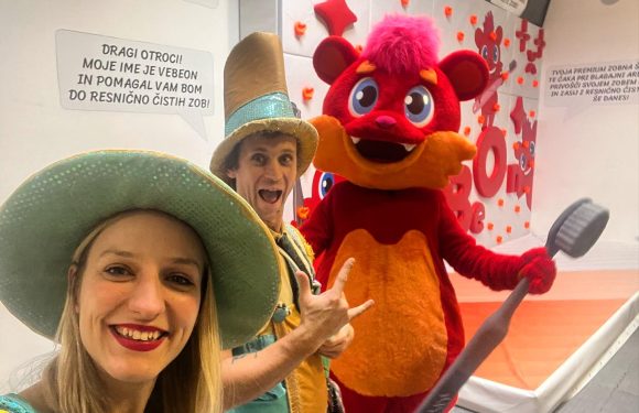 Razigrano počitniško in pomladno razpoloženje v Qcentru Ptuj