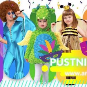 Najbolj pisane in izvirne maske dobite v Arbadakarba Shopu v Qcentru Ptuj