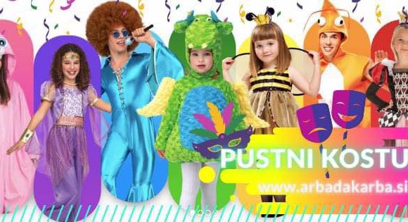 Najbolj pisane in izvirne maske dobite v Arbadakarba Shopu v Qcentru Ptuj