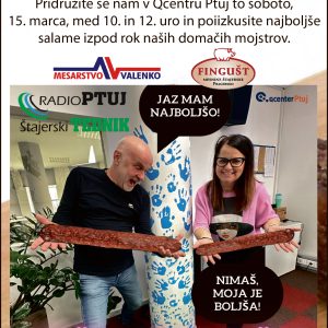 Največja izbira in najboljša kava – v Qcentru Ptuj