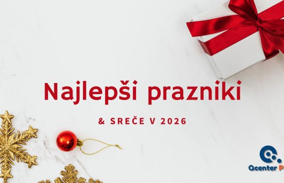 Hvala za čudovito leto 2025 v Qcentru Ptuj