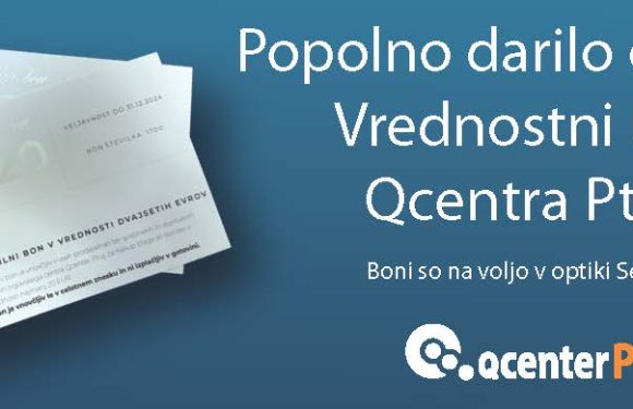Prazniki so tu – doživite jih v Qcentru Ptuj!